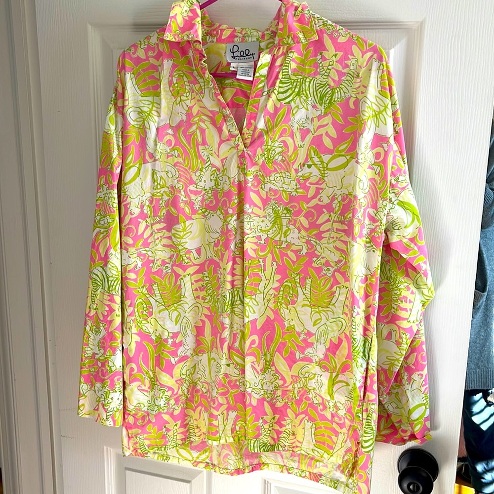 Lilly Pulitzer Collard Shirt